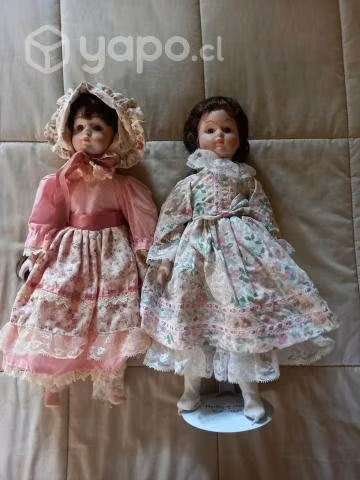 Muñecas de porcelana 27 cm coleccionables