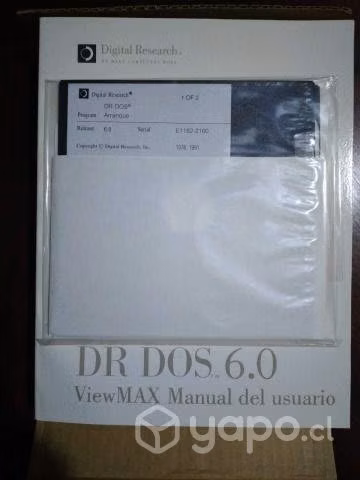 Software DOS 6.0, En Caja Versión Spanish, 2 Flopp - Imagen 3
