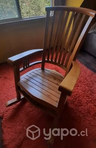 Silla mecedora madera adulto Excelente estado