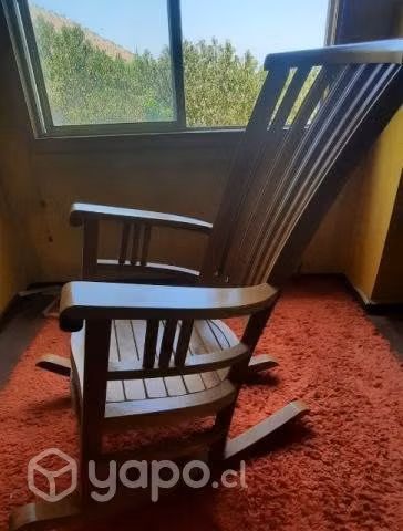 Silla mecedora madera adulto Excelente estado