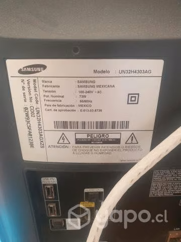Samsung Smart tv 32 con control