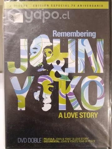 Mp06: dvd john lennon & yoko ono