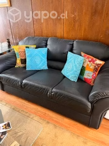 juego de living ecocuero