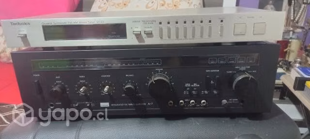 Amplificador sansui y tunner sintetizador technics
