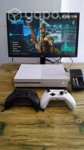 Xbox one 1tb incluyendo pantalla LG