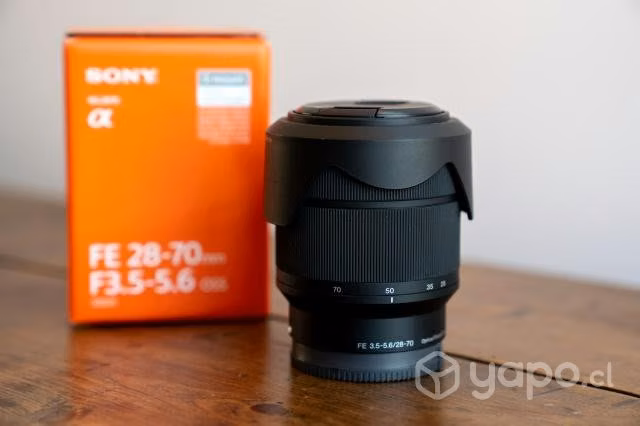 Lente Sony 28-70mm f3.5-5.6 oss Impecable