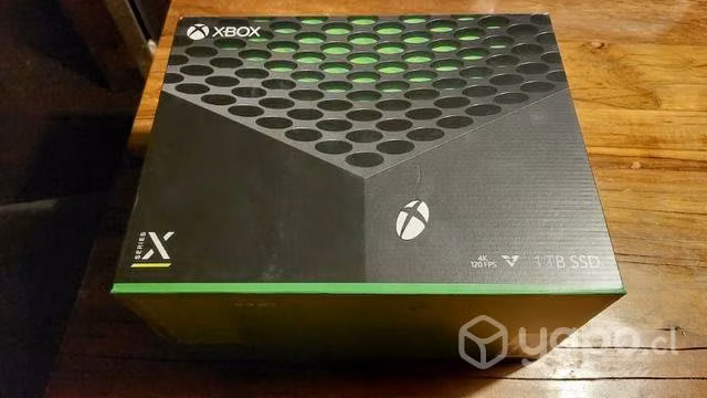 Caja xbox series x como nueva