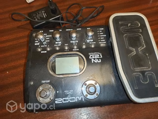 Pedalera multiefecto Zoom G2.1 nu