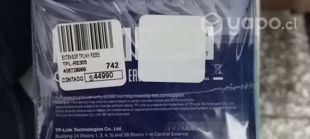 Repetidor tp-link ac1200 re305