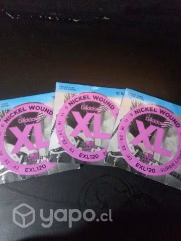 Cuerdas para guitarra eléctrica Daddario EXL120