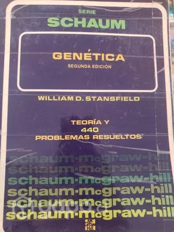 Libro genética de Schaum
