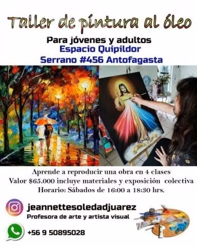 Clases de pintura al óleo