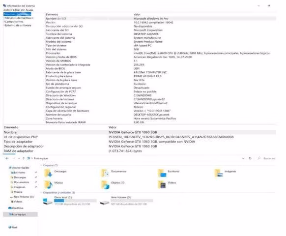 PC Gamer I5-Nvidia GTX1060 (3GB)