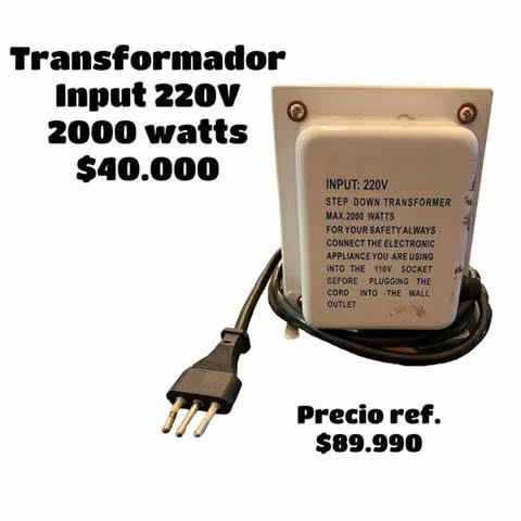 Transformador 2000 watts