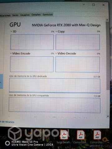 HP OMEN 15, I7 9GEN, RTX 2080 8GB, RAM 16GB, 144Hz