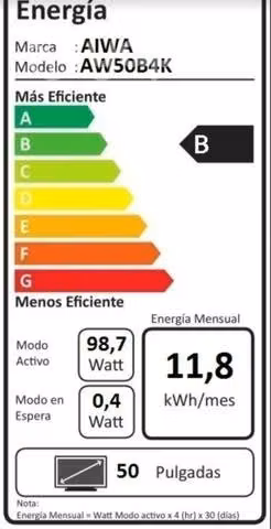 Smart Tv Android 4k Uhd Aiwa Bluetooth - Imagen 3