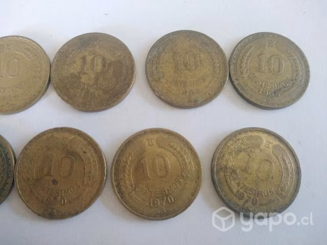 Monedas de 1o Centesimas - Imagen 3