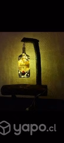 botellas iluminadas artesanales