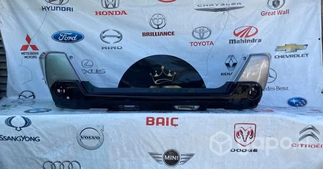 Parachoque Nissan Xtrail T31 08-14 Trasero Gris