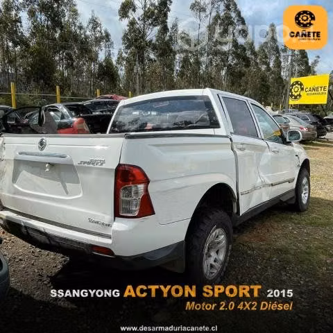 Cuna Ssangyong Actyon Sport 2.0 4x2 2015
