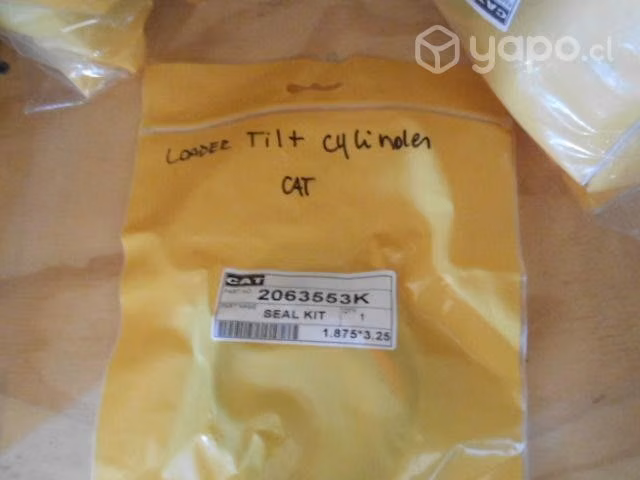 CAT 416E Sellos botella Volteo cargador frontal