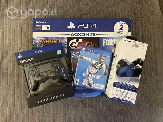 Ps4 slim - 1 tb (conversable)