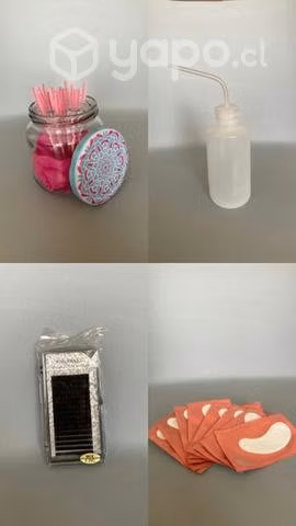 Insumos de pestañas: Kit extensión de pestañas - Imagen 2