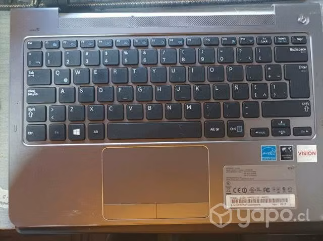 Teclado notebook Samsung serie5 - Imagen 2