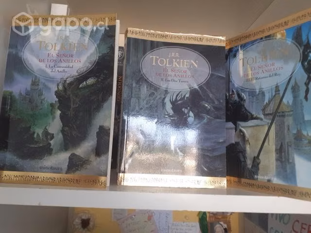 Tolkien, El Señor De Los Anillos, 3 tomos