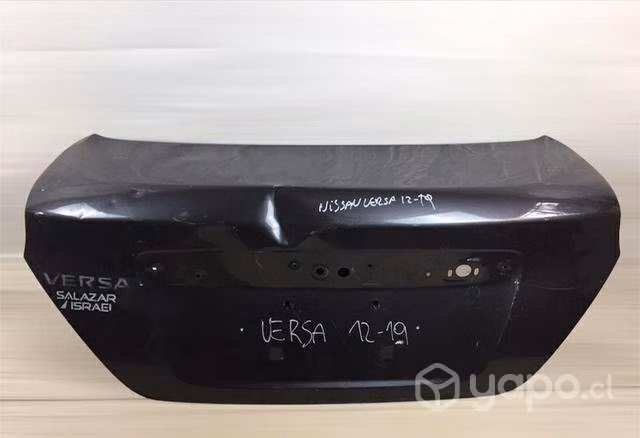 Maleta Nissan Versa 2012 2019