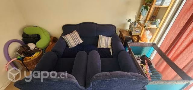 Sillones azul