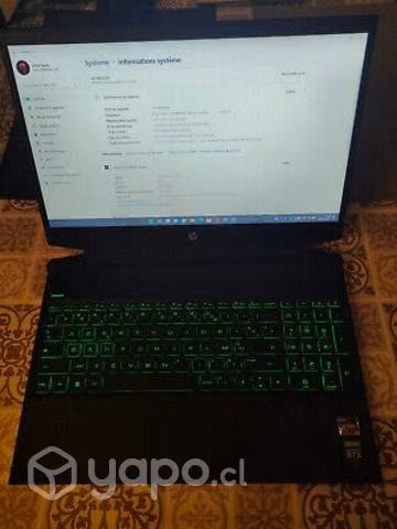Notebook hp gamer
