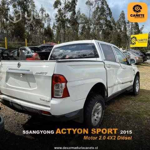 Cinturón de seguridad Ssangyong Actyon Sport 2.0 4