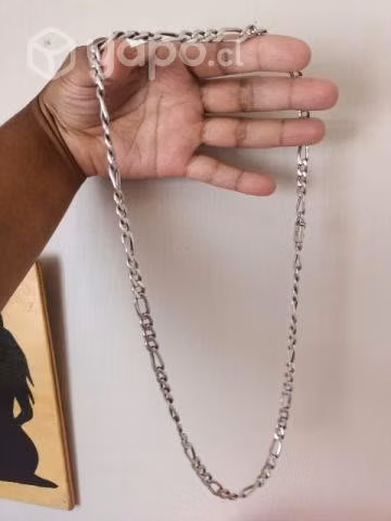 Cadena de plata hombre - Imagen 4