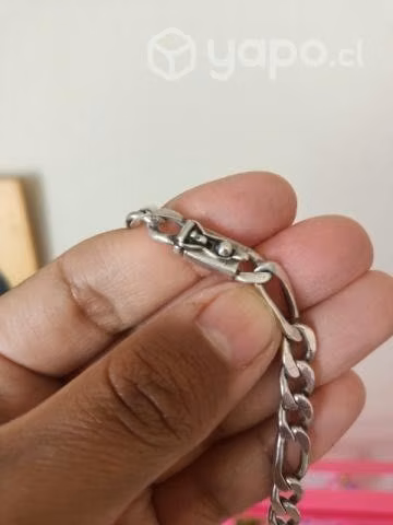 Cadena de plata hombre - Imagen 3
