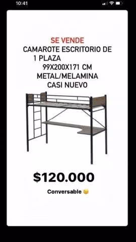 Camarote escritorio