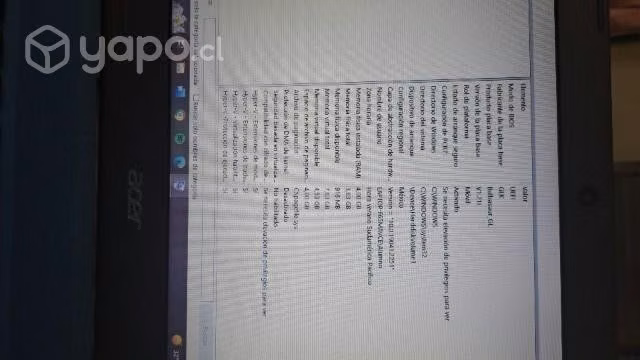 Notebook acer