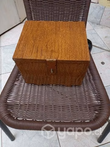 Mini baúl de madera