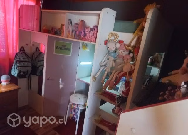 3 en 1 Camarote-Closet-Escritorio