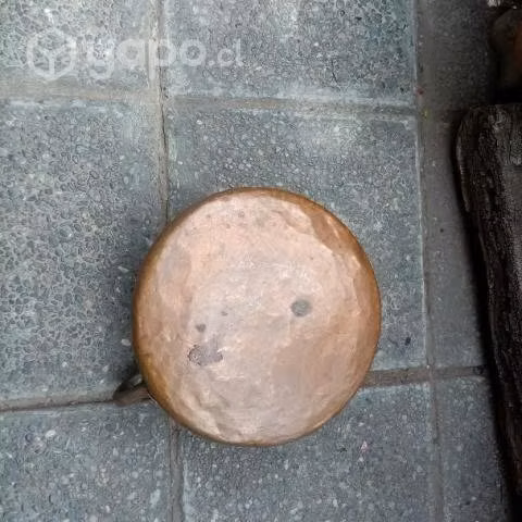 Olla de Cobre Muy Antigua, Hecha a Mano - Imagen 3
