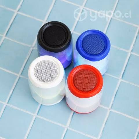 Parlante bluetooth portátil led pluse 4 mini