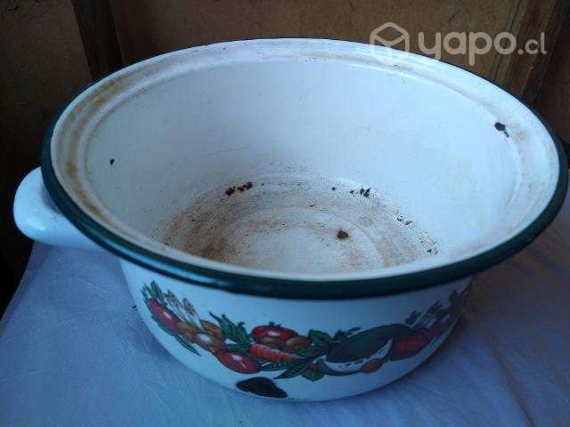 Antigua olla floreada,rota para macetero de planta - Imagen 2