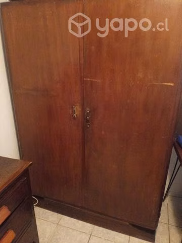 Ropero normando 2 puertas 3 cajones