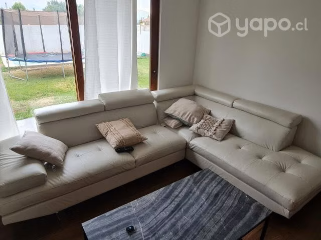 Lindo Sofa Grande Ecocuero