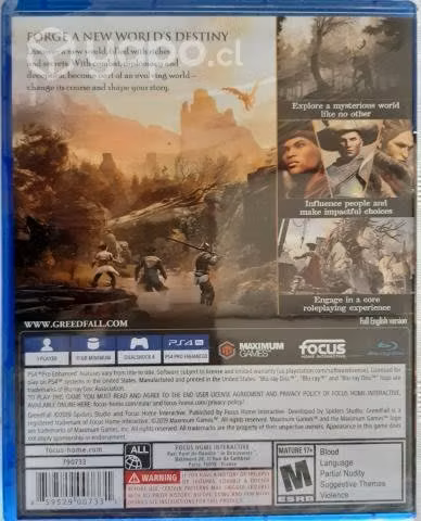 GreedFall PS4