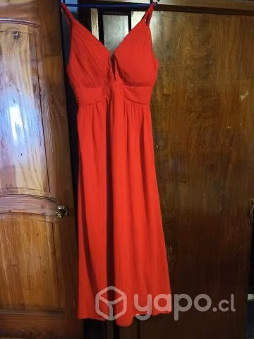 Vestido fiesta rojo - Imagen 3