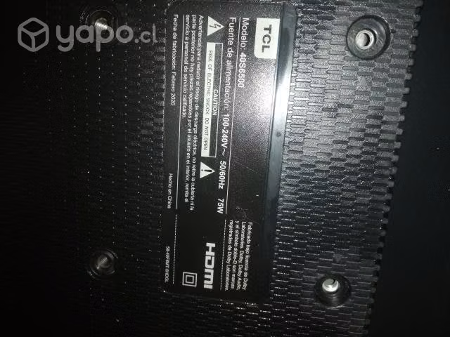 Televisores pack pantalla mala