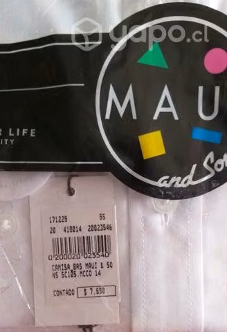 Camisas escolar Maui
