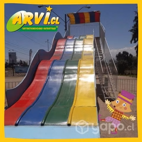 Arriendo de juegos mecánicos y sustentables