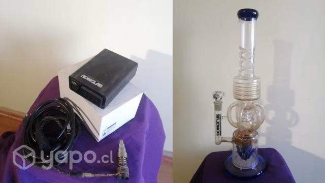 Bong DE 50 cm Marca Bonglab y Enail Bonglab